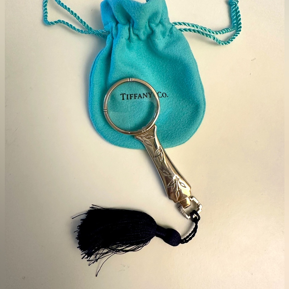Tiffany & Co. NWT Stealing Silver magnifier.